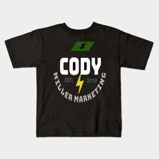 Cody Miller Marketing INC Kids T-Shirt by ShirtHavenInc